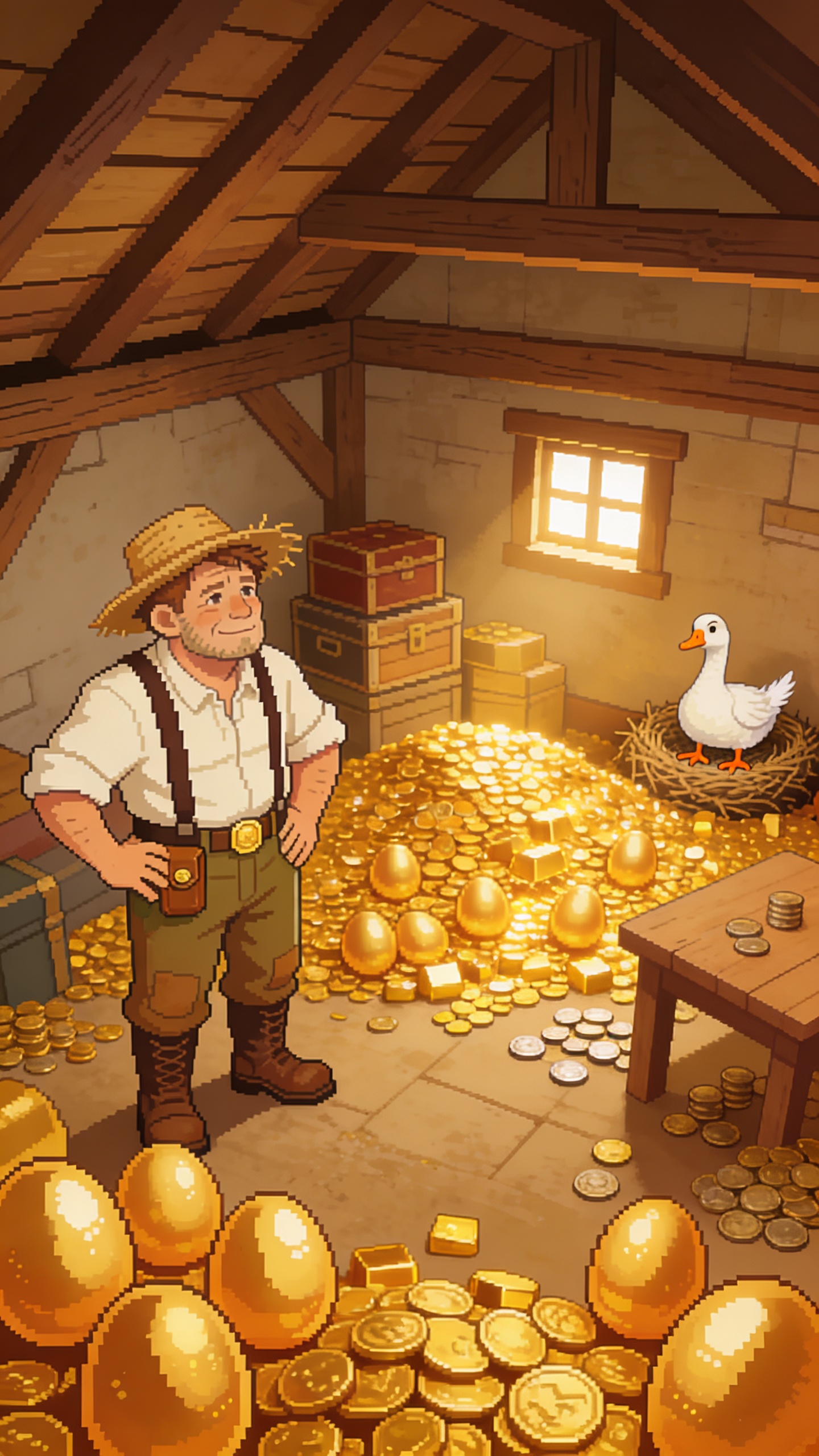 The Goose and the Golden Eggs